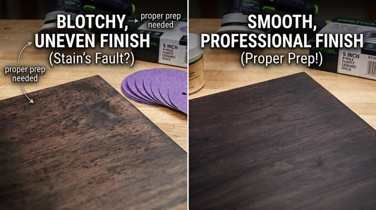 Why Your Finish Looks Blotchy, and It's Not the Stain's Fault