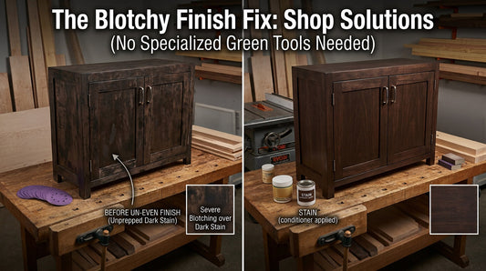 How to Fix Blotchy Wood Stain (And Why It Happened in the First Place)