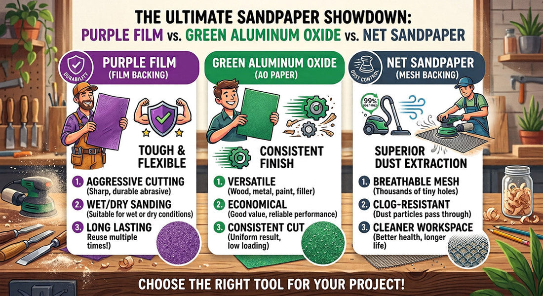 the ultimate sandpaper showdown, which to choose