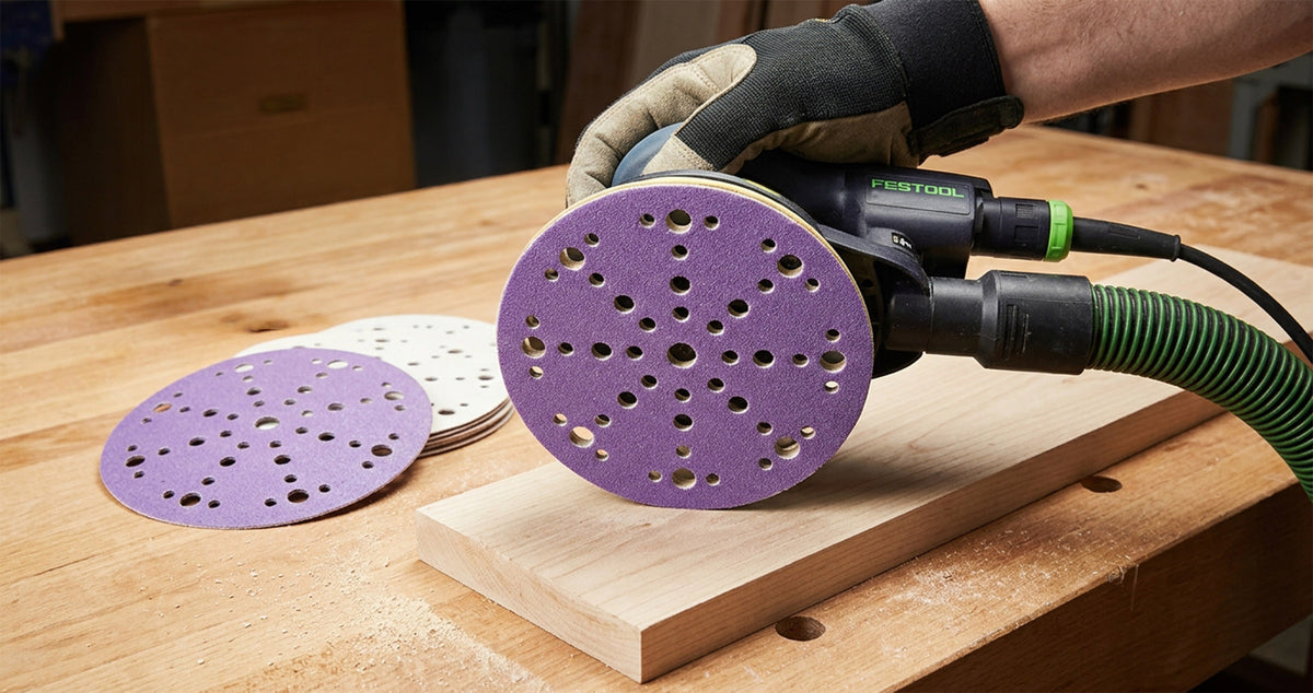Sanding Discs for the Festool ETS EC 150 and ETS 150